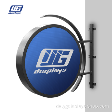 P4 Outdoor doppelseitige LED wasserdichte LOGO Billboard